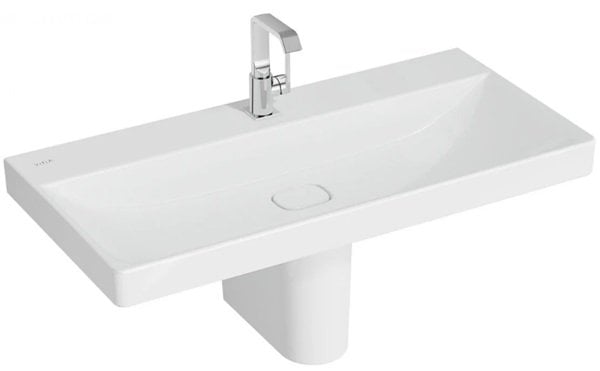 Vitra 7529B003-0041 Metropole Y.Ayaklı Lavabo,100cm,Parlak Beyaz.